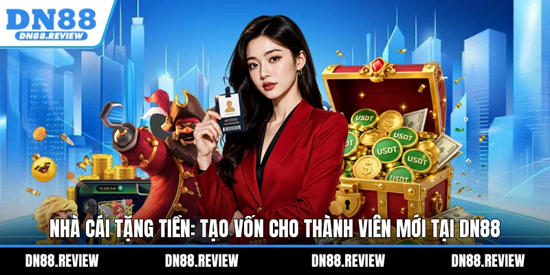 Nhà Cái Tặng Tiền: Tạo Vốn Cho Thành Viên Mới Tại DN88 Nhà Cái Tặng Tiền