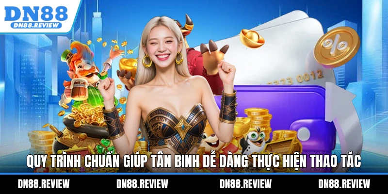 Quy trình chuẩn giúp tân binh dễ dàng thực hiện thao tác Quy trình chuẩn giúp tân binh dễ dàng thực hiện thao tác